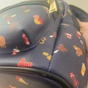Disney Food Loungefly Mini Backpack! Used and purchased at Disneyland in CA. Loungefly | Bags | Disney Food Loungefly Mini Backpack Used  main image 4